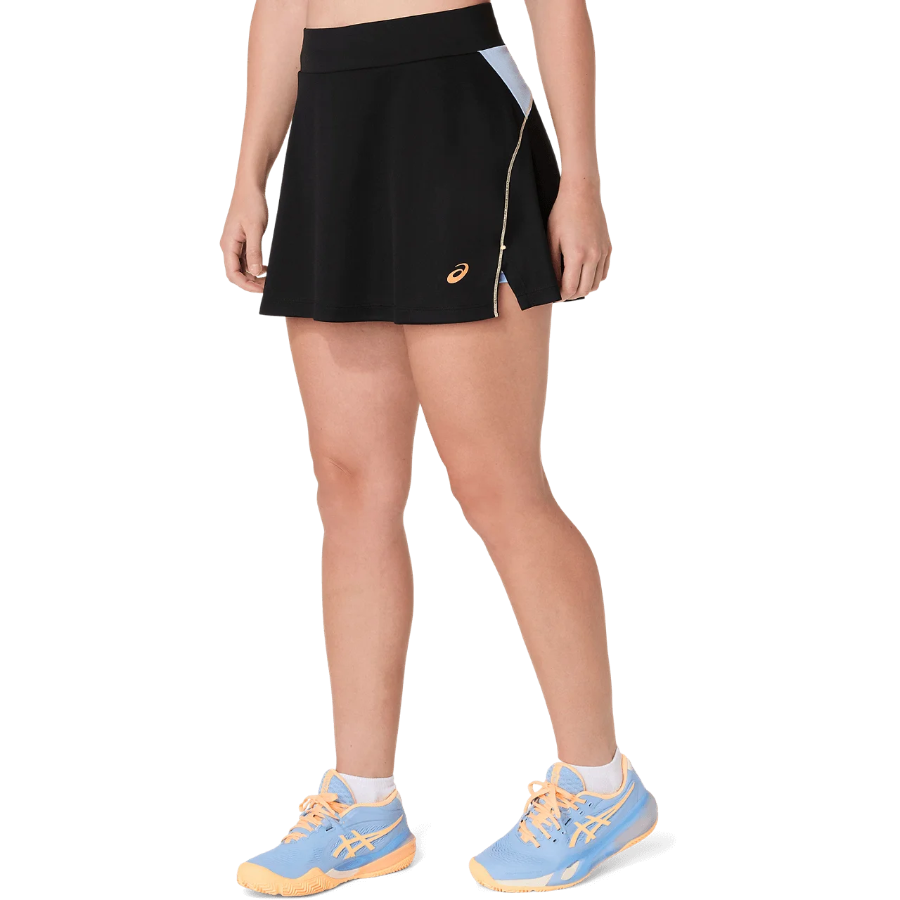 Asics - 2042A381 - PADEL COURT SKIRT - 002 PERFORMANCE BLACK/STONE WASH - žensko krilo 2026