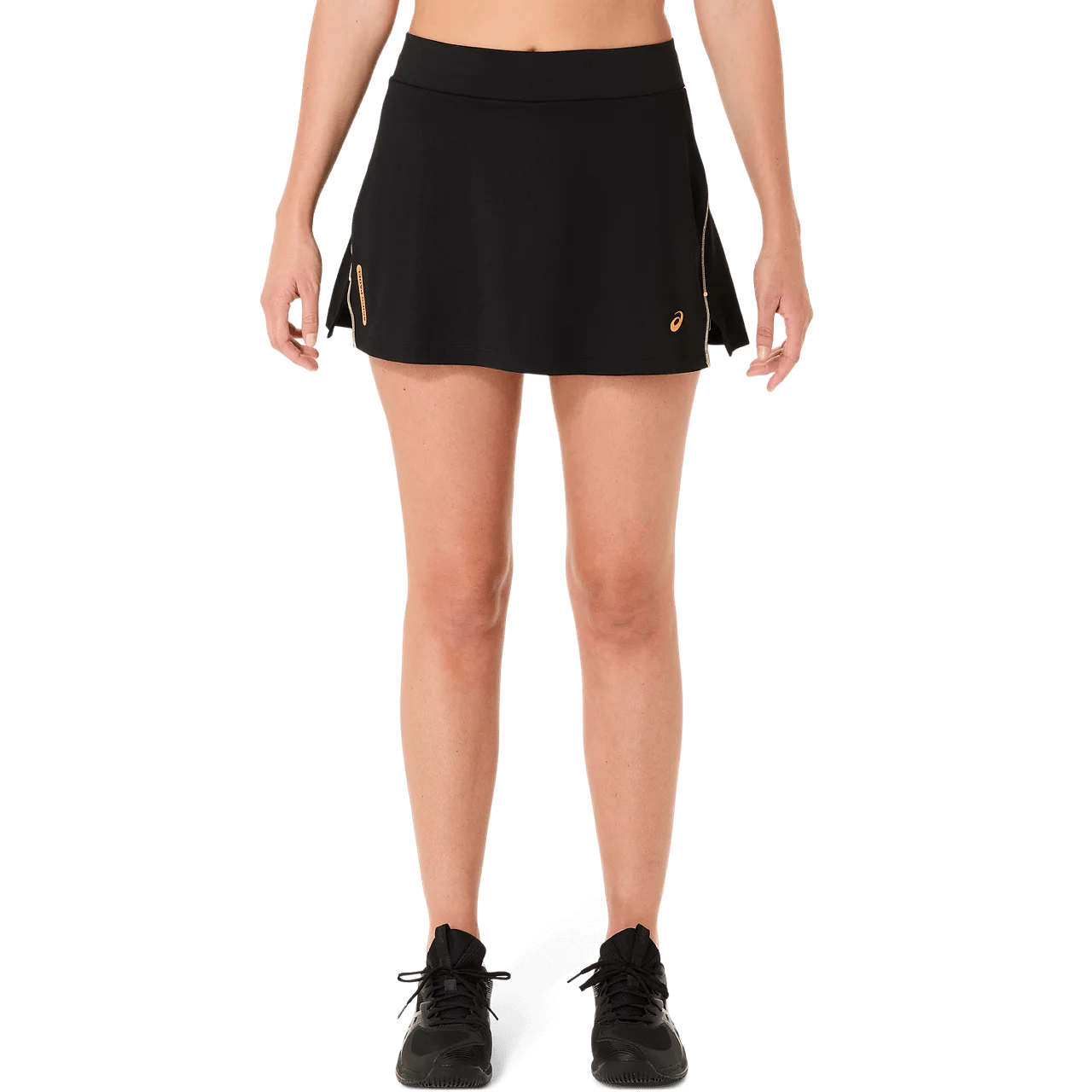 Asics - 2042A381 - PADEL COURT SKIRT - 002 PERFORMANCE BLACK/STONE WASH - žensko krilo 2026