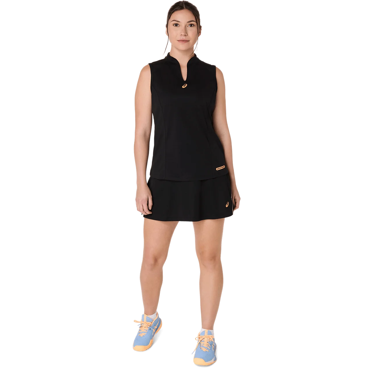 Asics - 2042A383 - PADEL COURT TANK - 001 PERFORMANCE BLACK - ženski top 2026