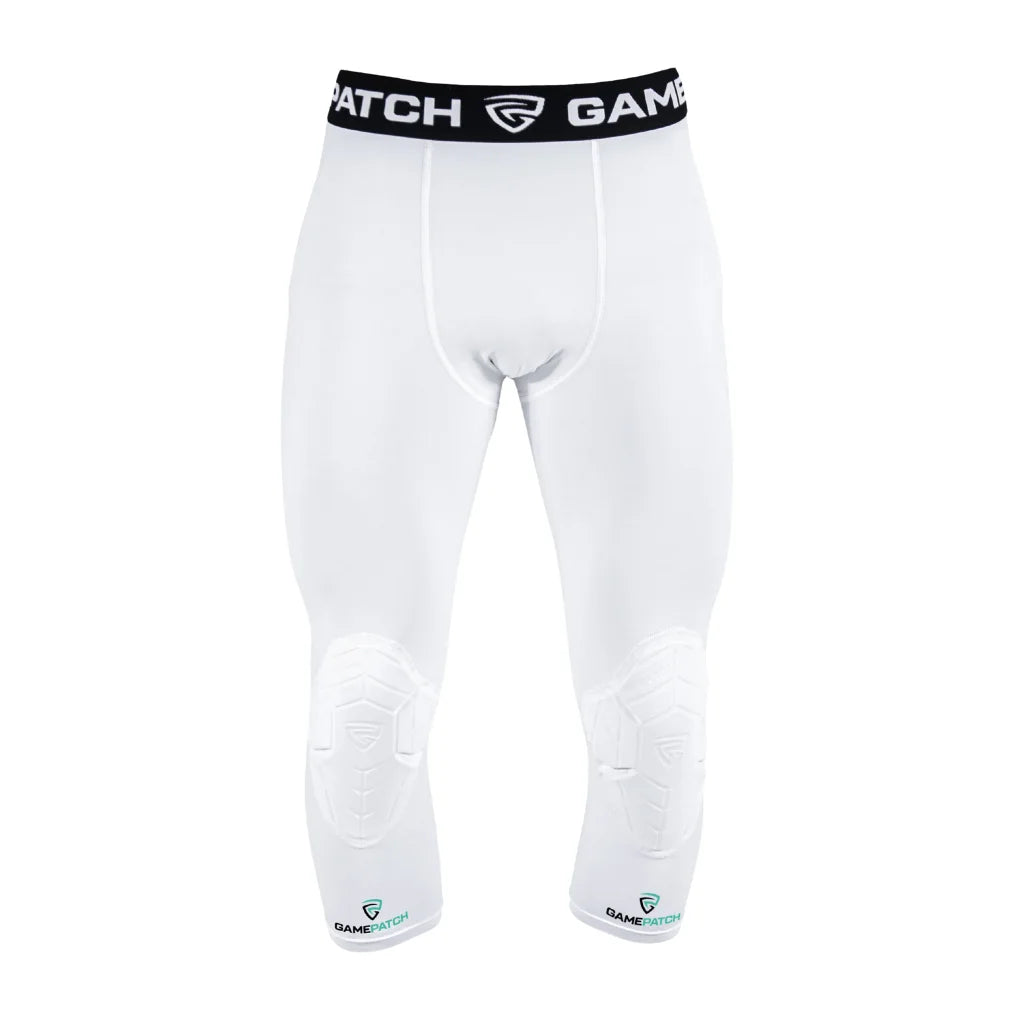 Gamepatch - Oblazinjene podhlače 3/4 na kolenih Gamepatch - bele
