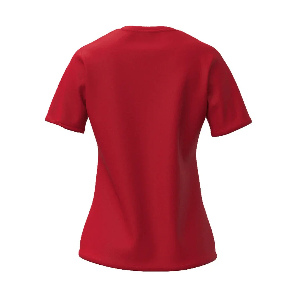 Mizuno – 32EAB765 – Training Tee (ženska trening majica) – Red (rdeča)