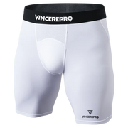 VincerePro - 1044 Moške športne kratke podhlače - Bele
