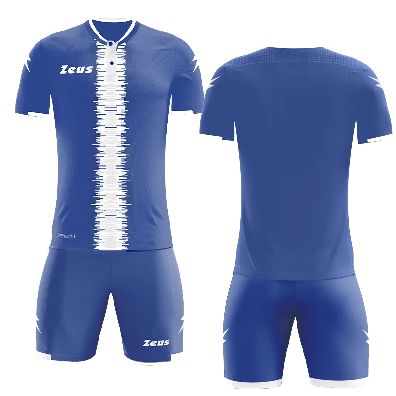KIT PERSEO - Zeus KOMPLET PERSEO - moški odbojkarski dres - Royal modra - Bela