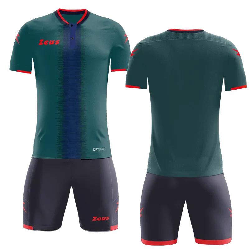 KIT PERSEO - Zeus KOMPLET PERSEO - moški odbojkarski dres - Temno modro - Petrolej