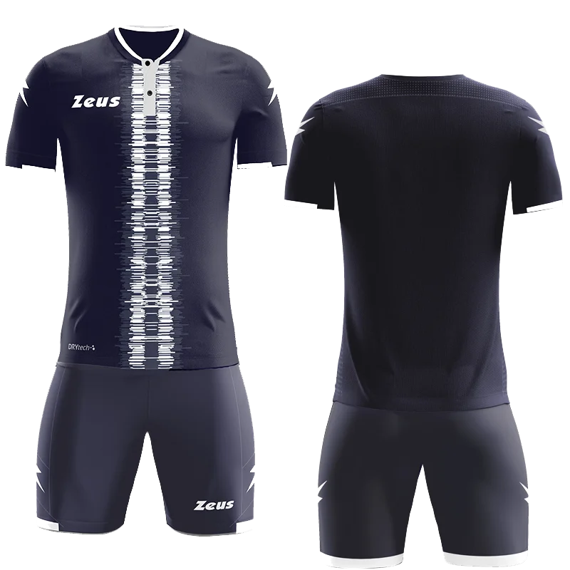 KIT PERSEO - Zeus KOMPLET PERSEO - moški odbojkarski dres - Temno modra - Bela