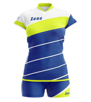 Zeus - Ženski dres LYBRA - komplet majica, hlače - modro rumena