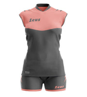 Zeus - Ženski dres SARA - komplet majica, hlače - sivo roza