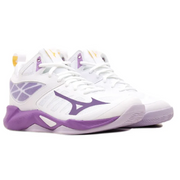 Mizuno - V1GC2245 - Wave Dimension MID - 10 - VIOLA/WHITE - visok ženski copat 2025