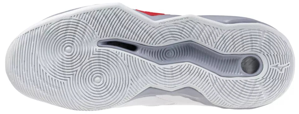 Mizuno - V1GA2245 - Wave Dimension MID - 96- RED/WHITE - visok moški copat 2025