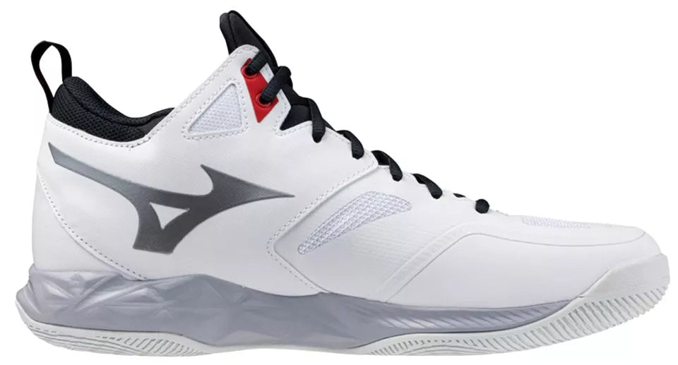 Mizuno - V1GA2245 - Wave Dimension MID - 96- RED/WHITE - visok moški copat 2025