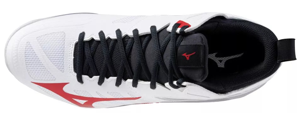 Mizuno - V1GA2245 - Wave Dimension MID - 96- RED/WHITE - visok moški copat 2025