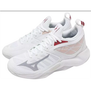 Mizuno - V1GC2240 - Wave Dimension - 25 - ORANGE/WHITE - nizki ženski copat 2025