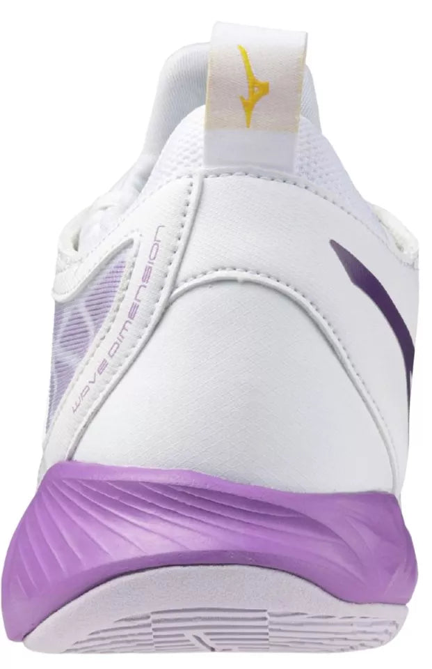 Mizuno - V1GC2240 - Wave Dimension - 10 - VIOLA/WHITE - nizki ženski copat 2025